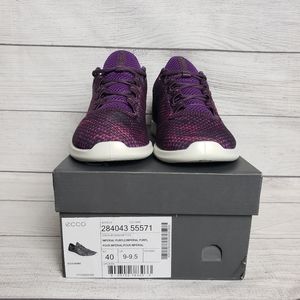 Ecco Sense Imperial Purple Lace Up Women's Sneakers EU 40 US‎ 9-9.5